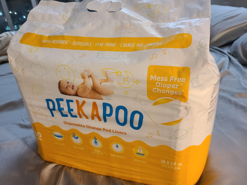 Peekaboo disposable changing pad liners (50) - photo 2
