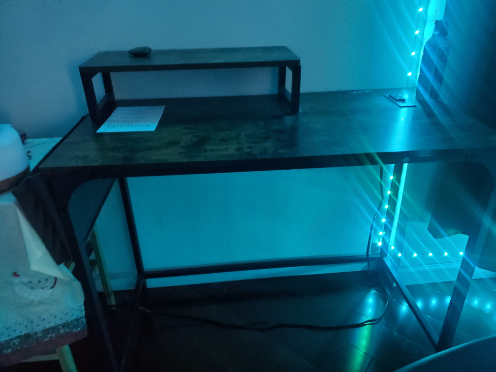 Computer Desk with Monitor Stand - photo 2