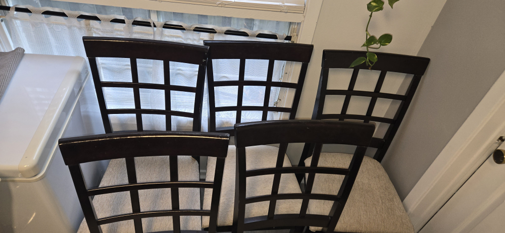 Set of 5 Dining Chairs