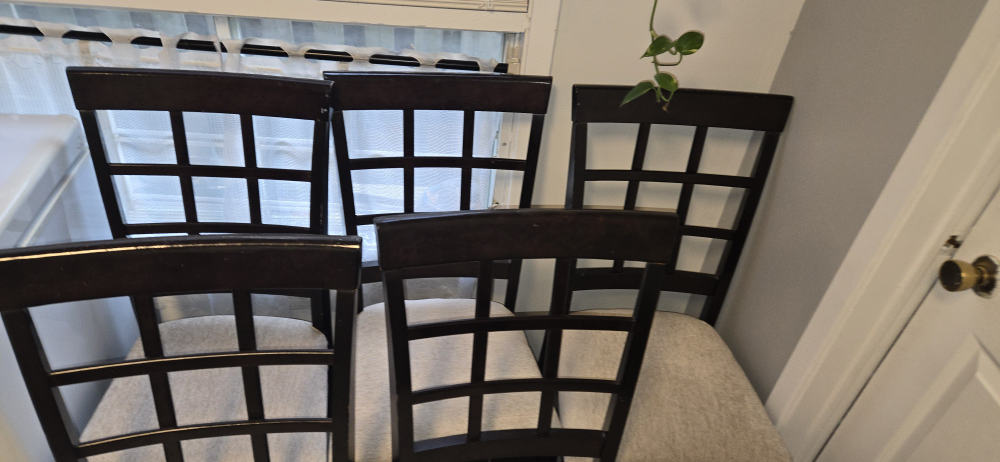 Set of 5 Dining Chairs - photo 4