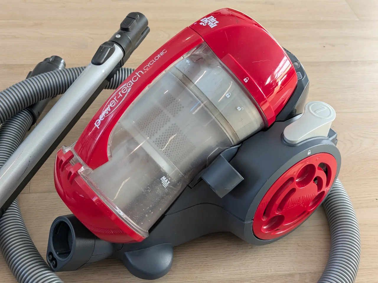 Dirt Devil Bagless, Lightweight Cyclonic Vacuum Cleaner image indicator(4)