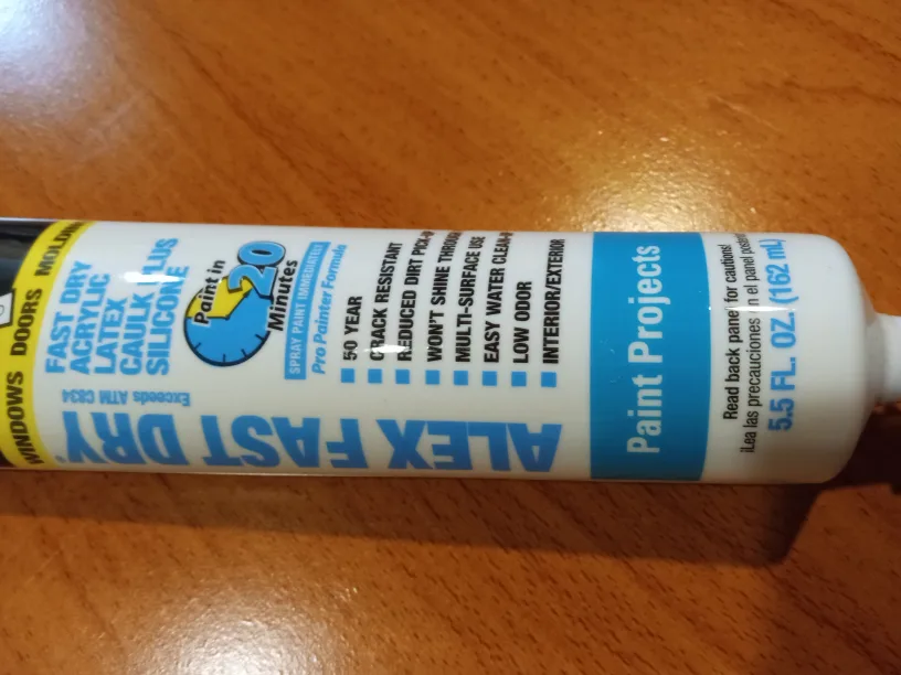 DAP Alex Fast Dry acrylic latex plus silicone Caulk 🧡 image indicator(2)