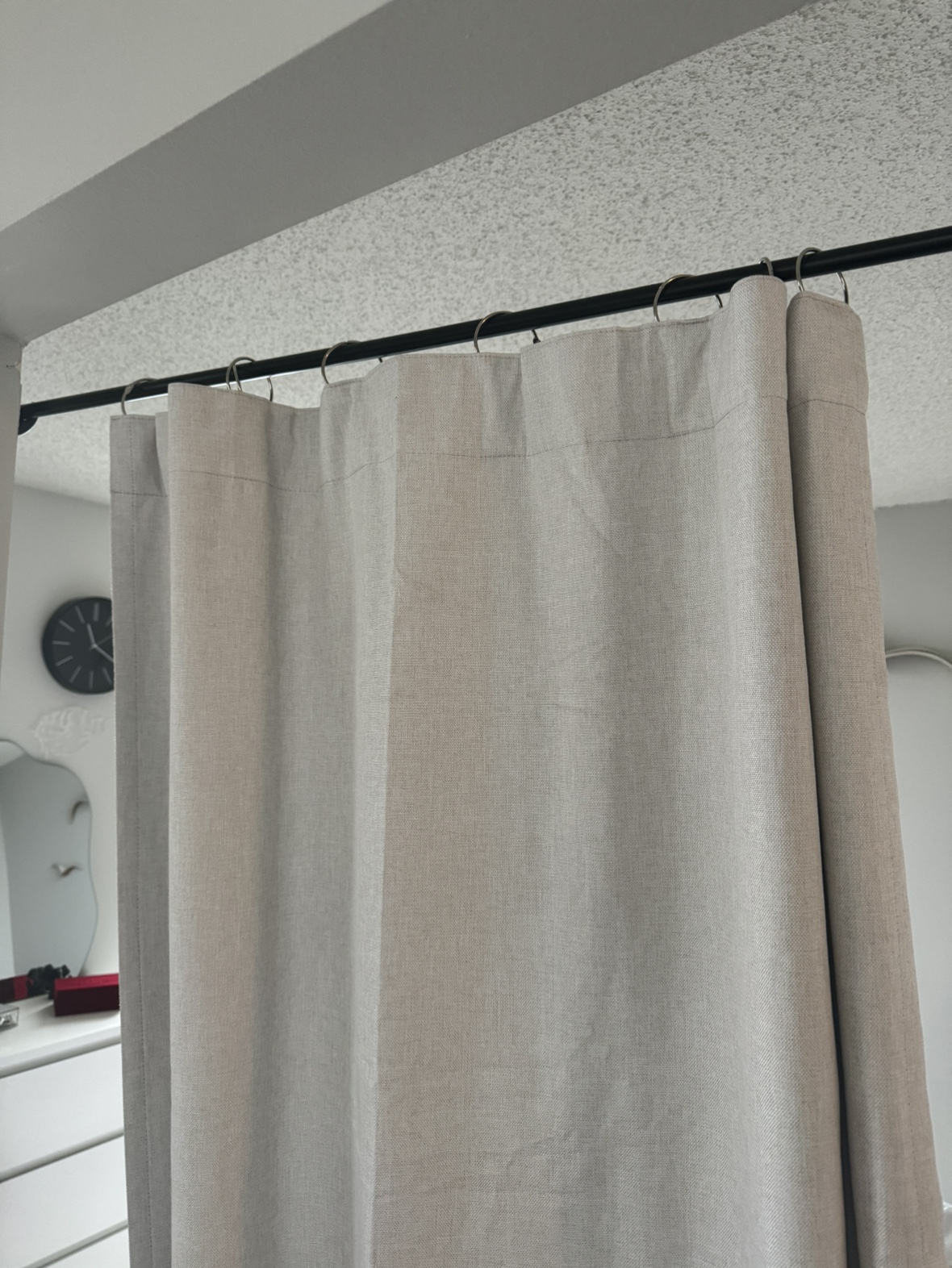 Black out curtain, two panels #freecycle