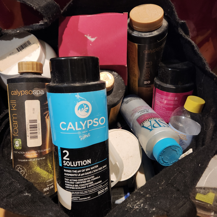 Hot tub chemicals