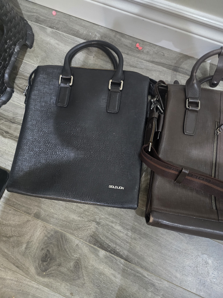 Goldlion Leather Briefcase - photo 2