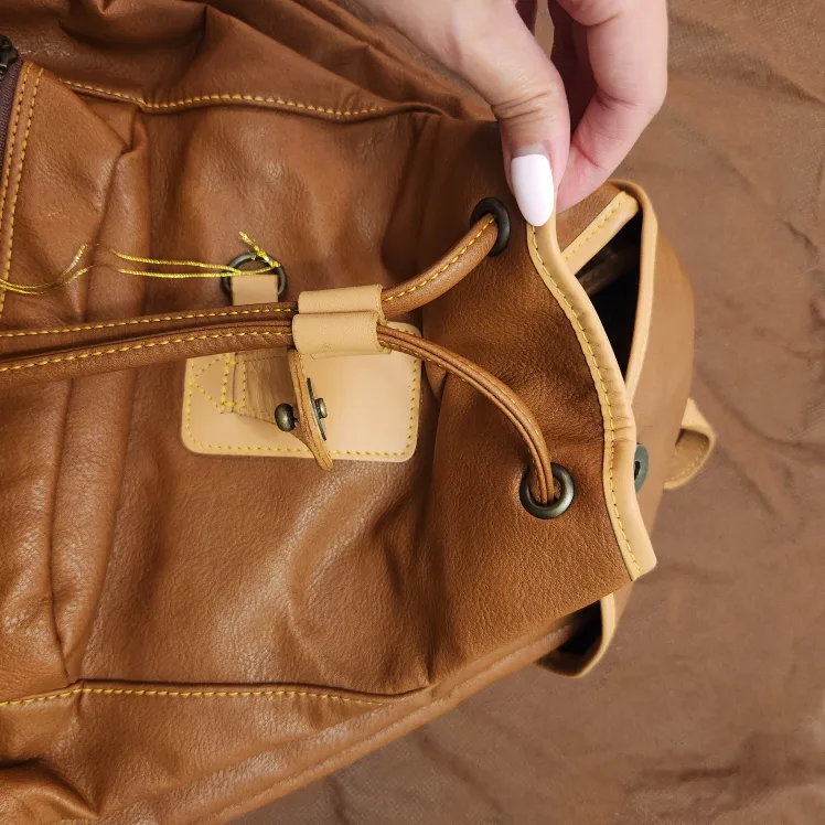 Faux Leather Backpack image indicator(3)