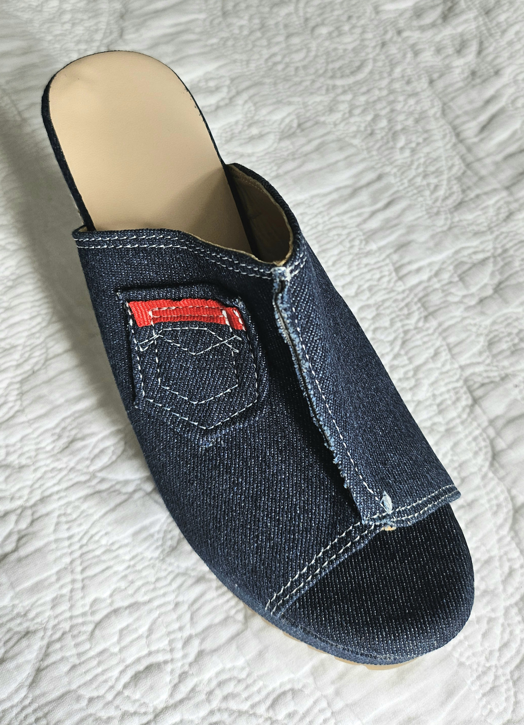 Women's Denim Wedge Sandals