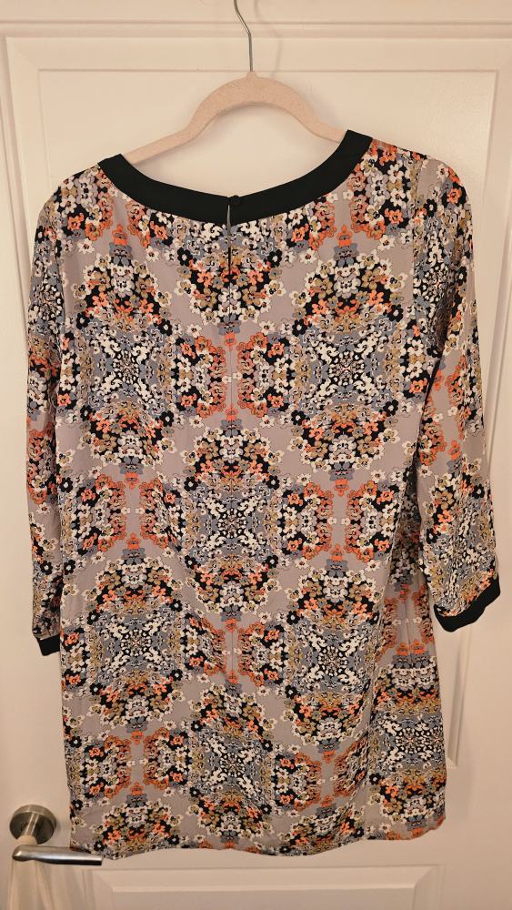 NEGOTIABLE - J.Crew Floral Print Shift Dress Size 8 - photo 4
