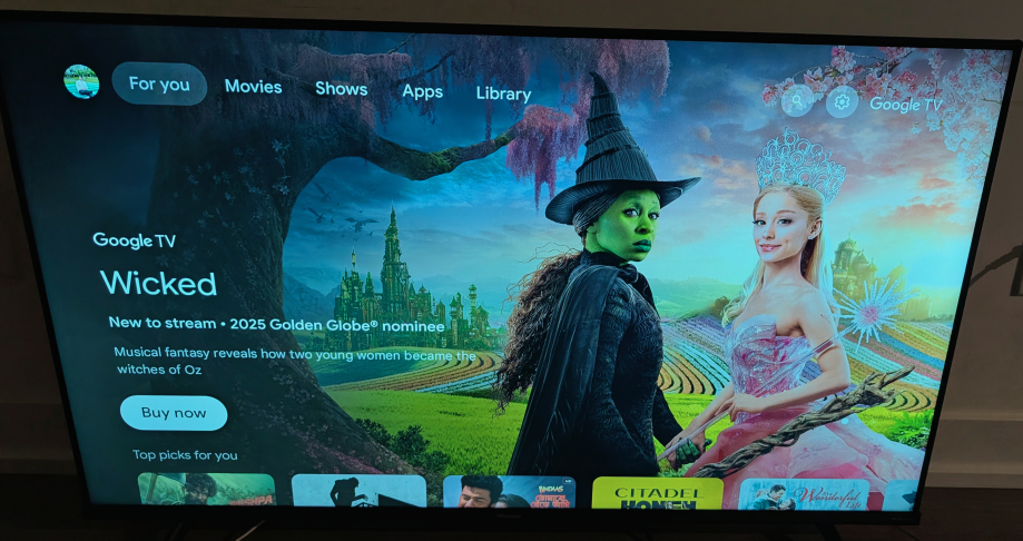 Hisense 43" UHD 4K Google TV (A6 Series) - Like New Condition - photo 4