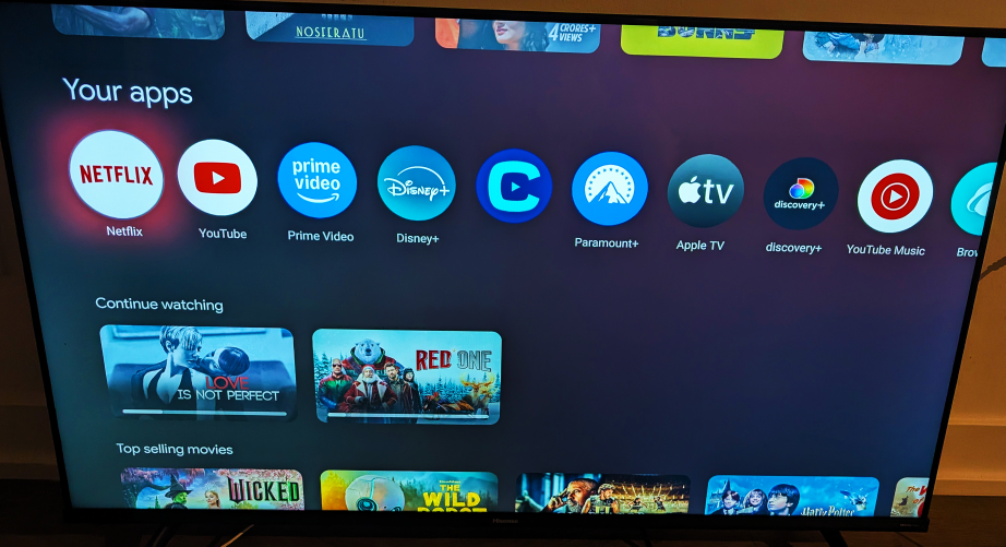 Hisense 43" UHD 4K Google TV (A6 Series) - Like New Condition - photo 5