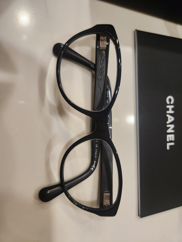 Chanel Eyeglasses - Black - Authentic