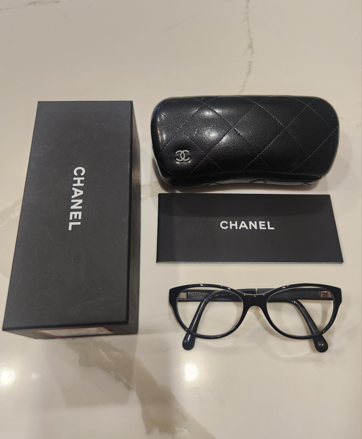 Chanel Eyeglasses - Black - Authentic - photo 2