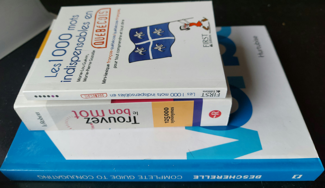 Lot of 9 French Language Books & Dictionaries - photo 3