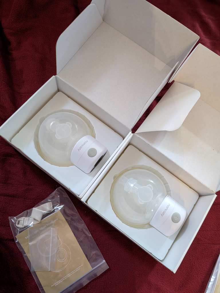 Momcozy S12 Wearable Breast Pumps - Double Pack - photo 4