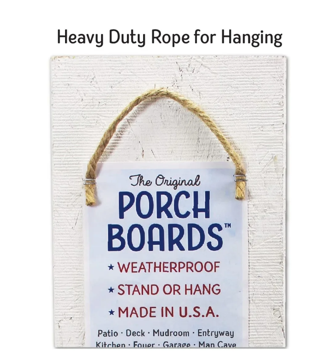 Welcome Sign, My Word! Serve the Lord, 8”x46.5” Porch Decor image indicator(8)