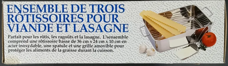 Progressive 3 Pc. Stainless Deep Lasagna Pan (Brand New) image indicator(5)