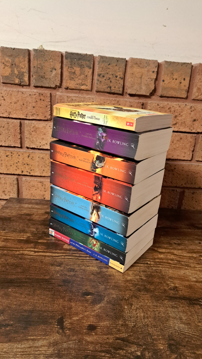 Complete Set of 7 Harry Potter Books with Cursed Child - photo 2
