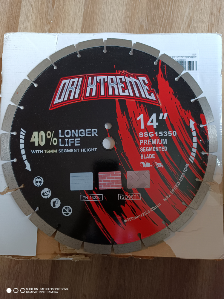 New-14 Inch Dry/Wet Cutting Diamond Blade
