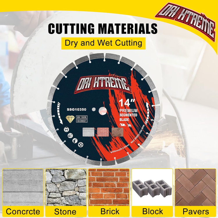 New-14 Inch Dry/Wet Cutting Diamond Blade - photo 4
