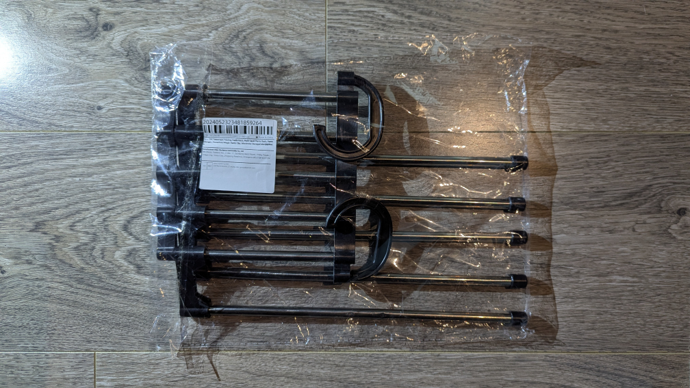 Telescopic Folding Pants Rack - photo 3
