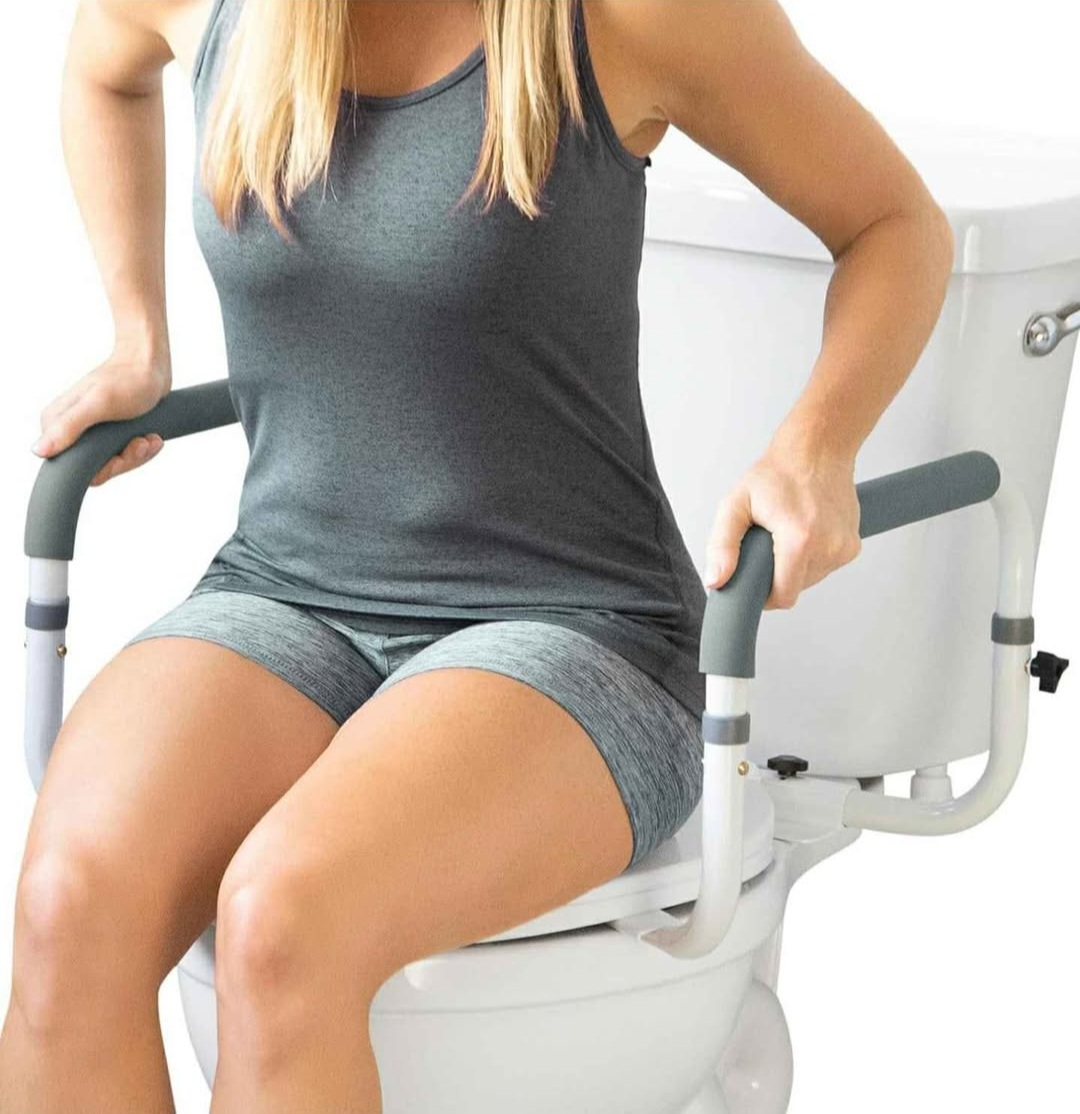 Brand New Vive Toilet Safety Rail - Adjustable - photo 4