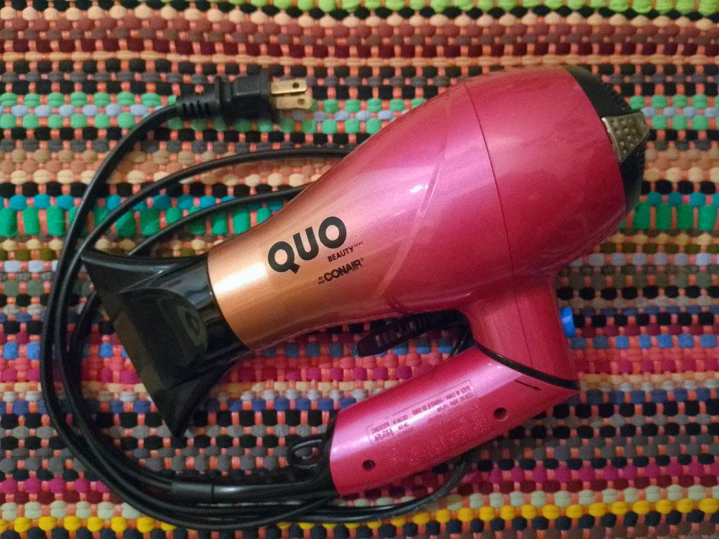 Conair Quo Pink Hair Dryer