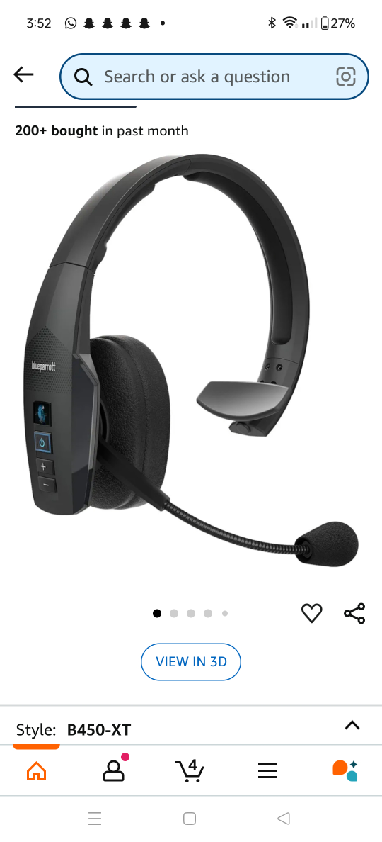 BlueParrott B450-XT Bluetooth Headset - photo 2