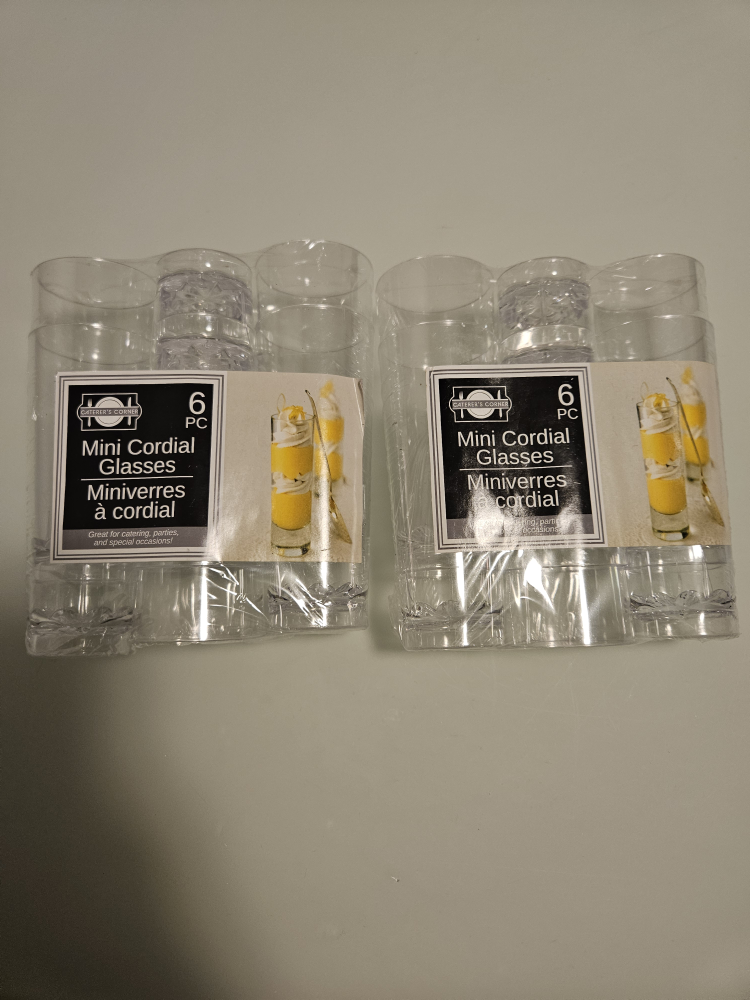 MOVING SALE!- 12 Mini Cordial Glasses