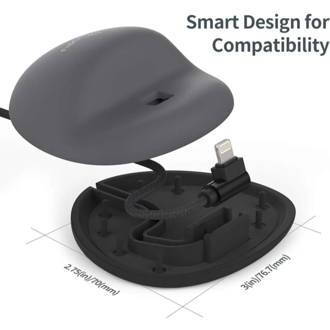 SINJIROU iPhone Stand with Charging Cable (lightning) image indicator(5)