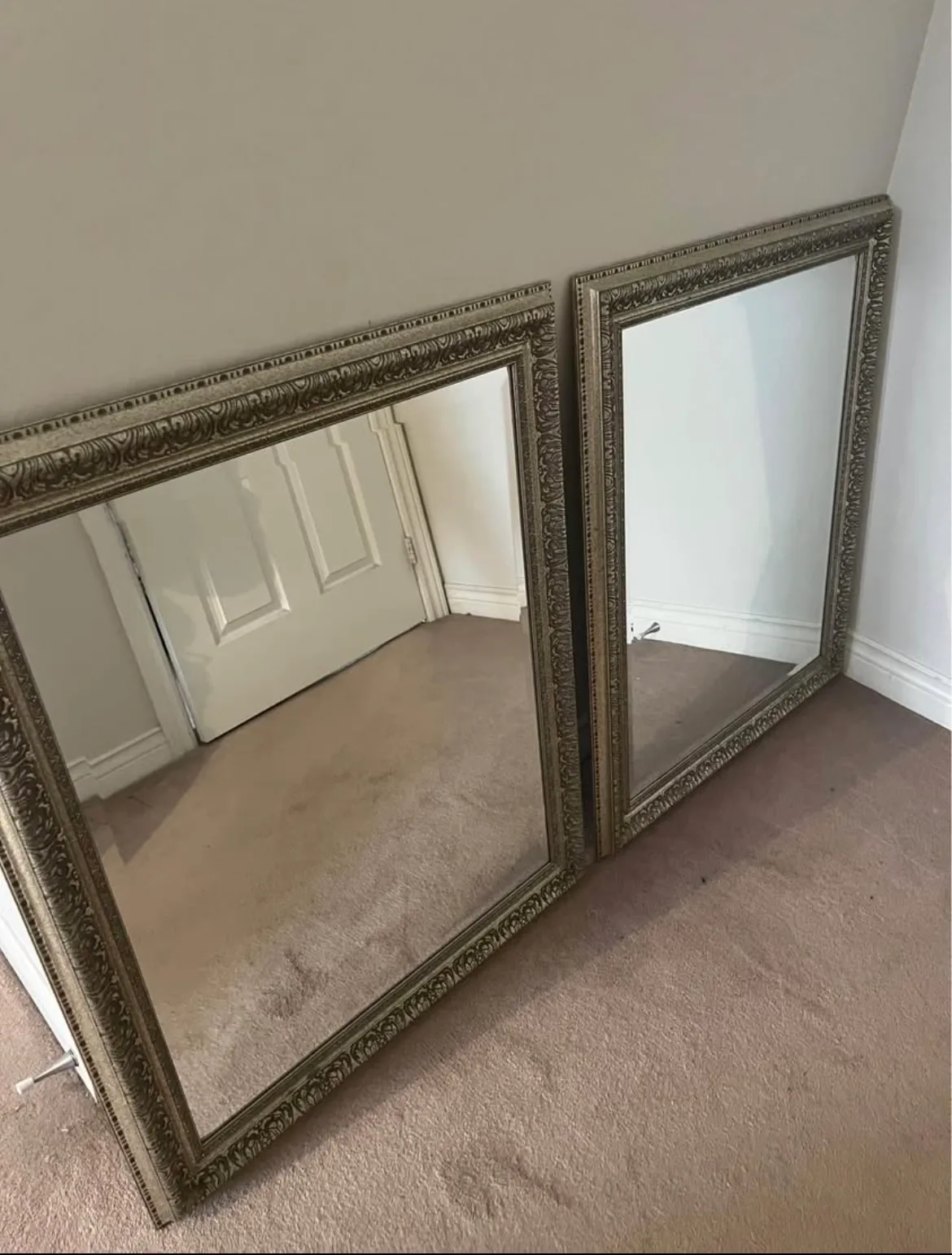 Pair of ornate mirrors image indicator(3)