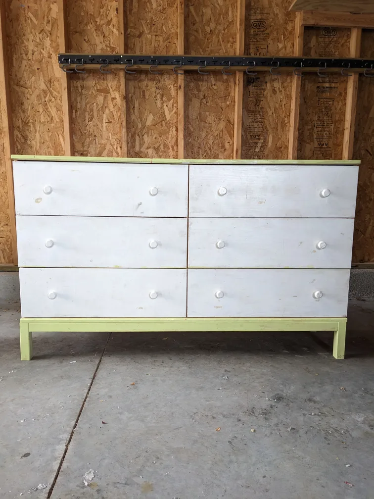 Reduced -Ikea Tarva 6 Drawer Chest in Solid Pine