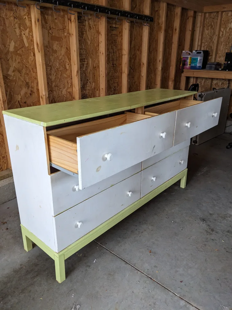 Reduced -Ikea Tarva 6 Drawer Chest in Solid Pine image indicator(3)