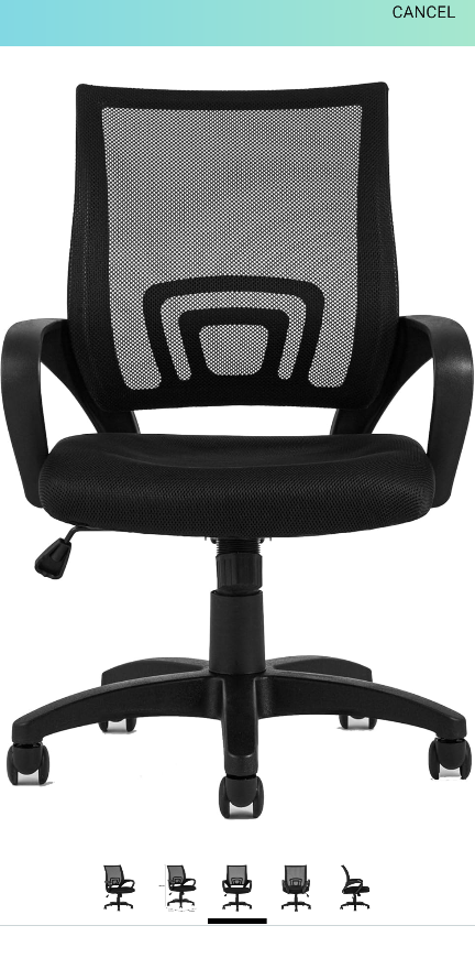 Black ergonomic Office Chair - photo 2