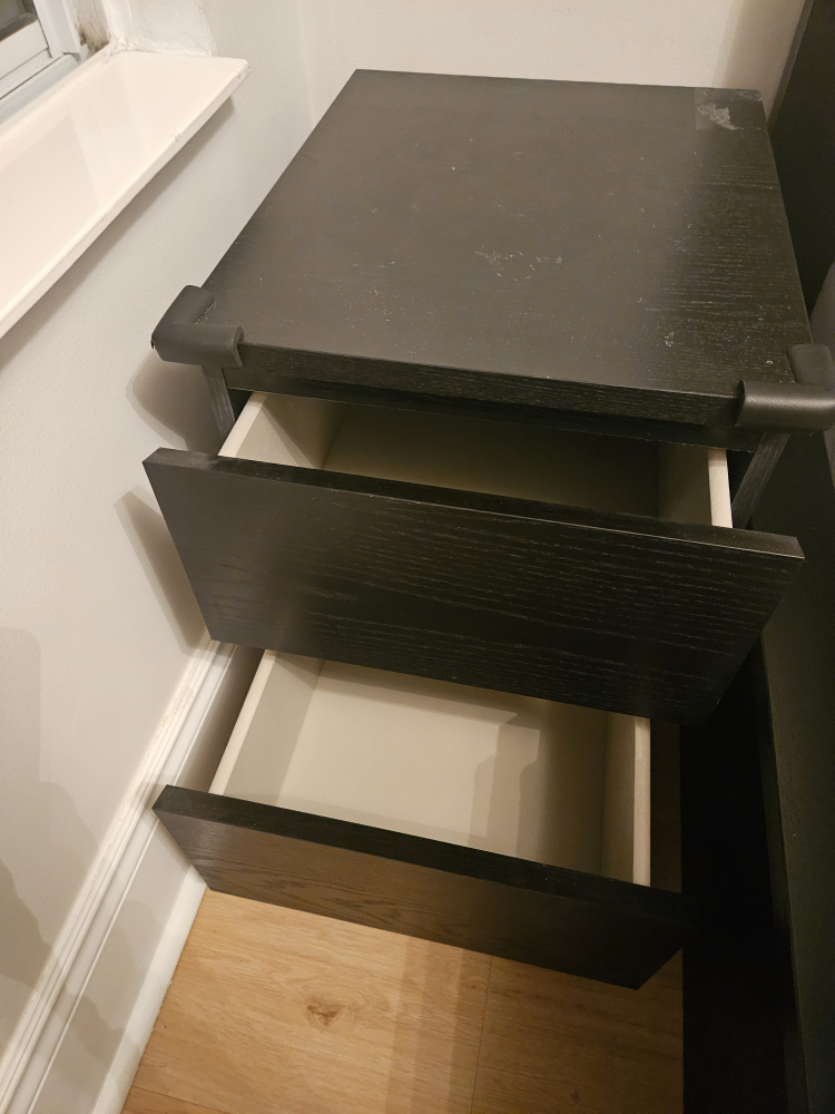 Ikea Malm - PAIR of Two-Drawer Nightstands - photo 5