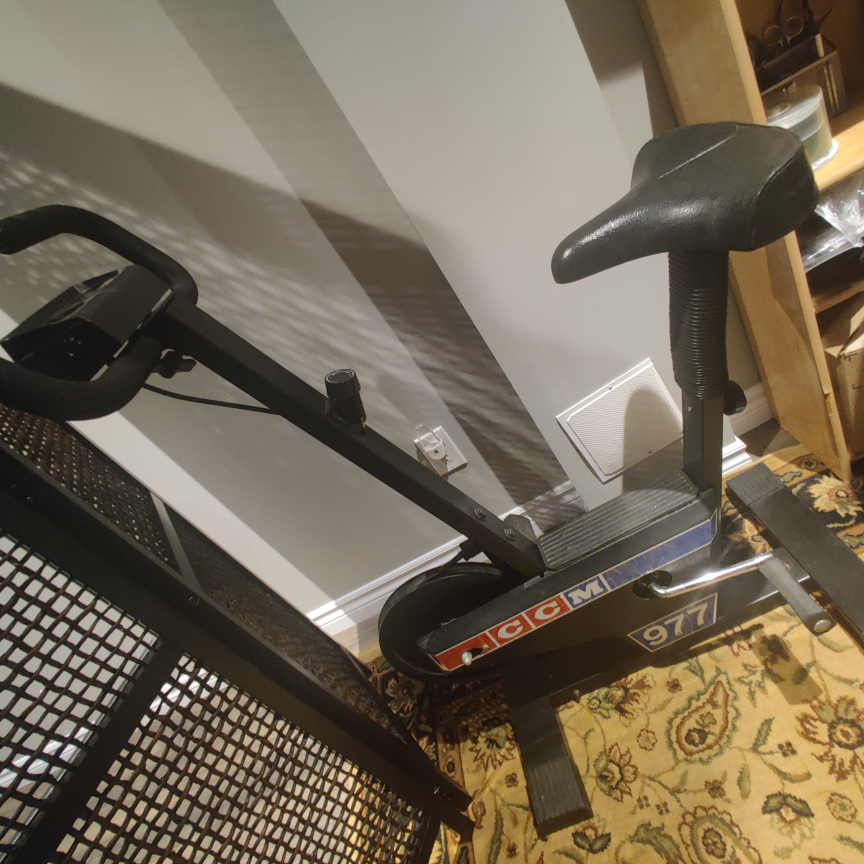Vintage CCM 977 Exercise Bike