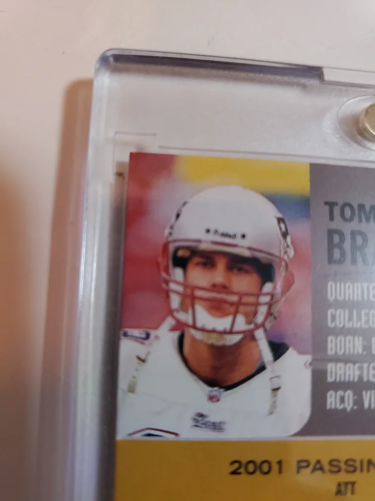 Tom Brady 2002 Bowmans Best NFL Card image indicator(8)
