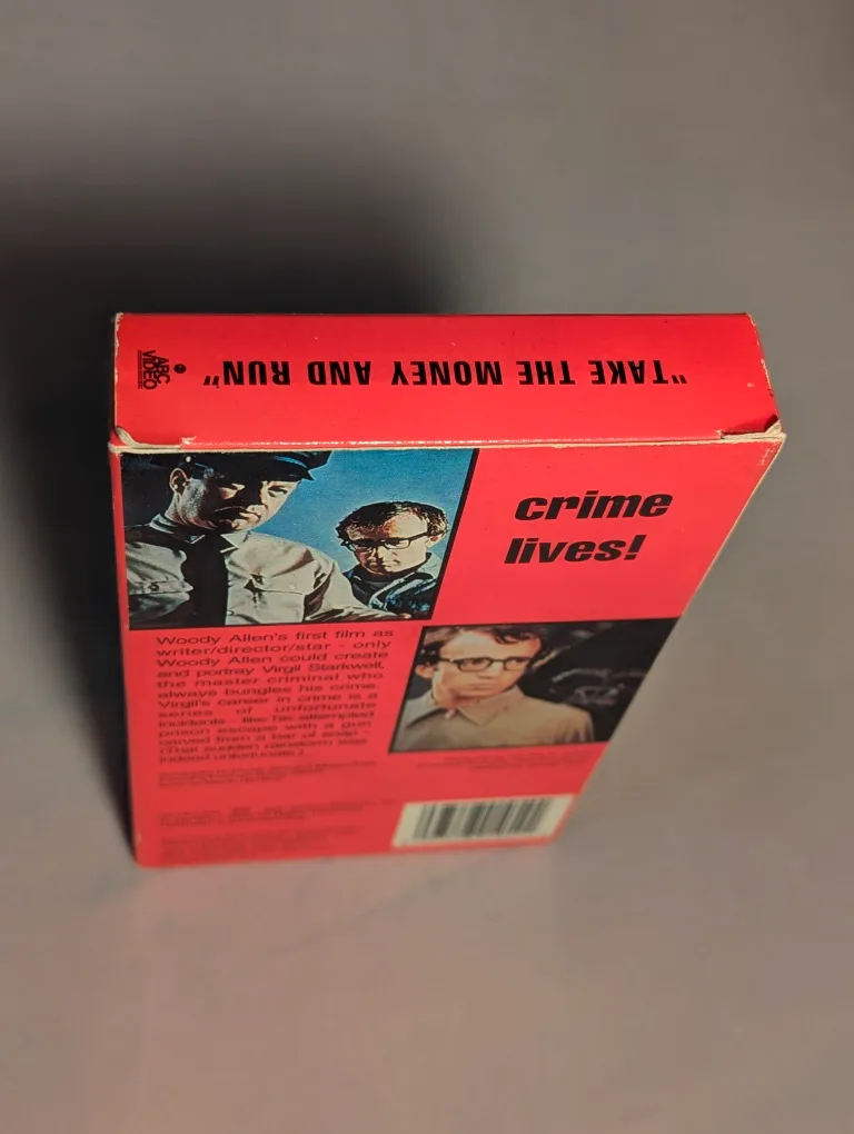 Take the Money and Run Woody Allen VHS image indicator(4)