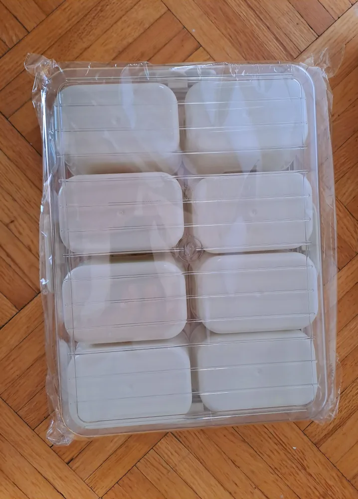 2 Packs snack box snackle plastic container with Lid and Handle image indicator(4)