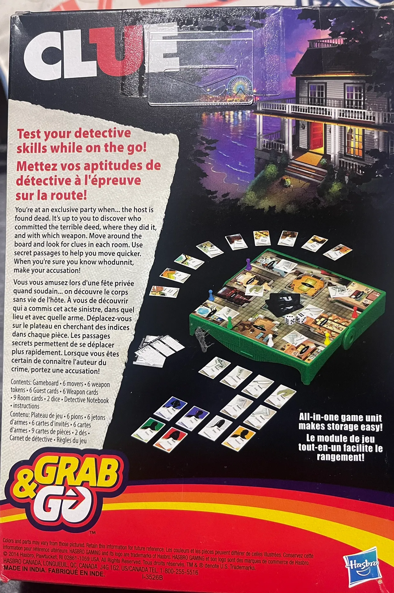 Clue & Grab Go Board Game image indicator(2)