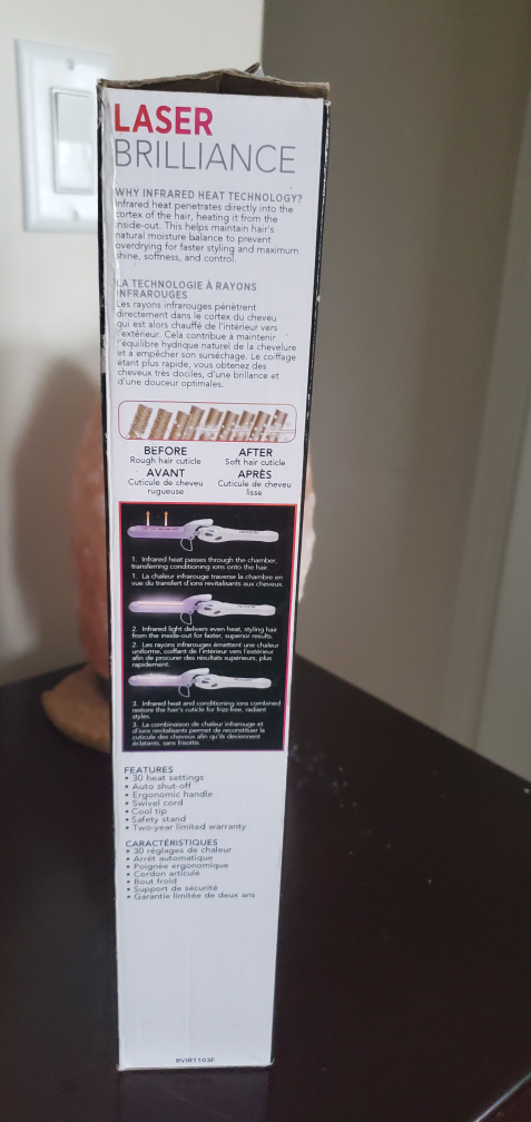 Revlon Laser Brilliance 1 Inch Curling Iron - photo 2
