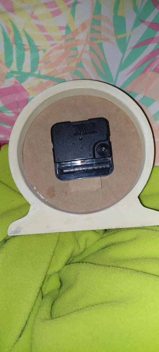 Vintage Floral Desk Clock image indicator(2)