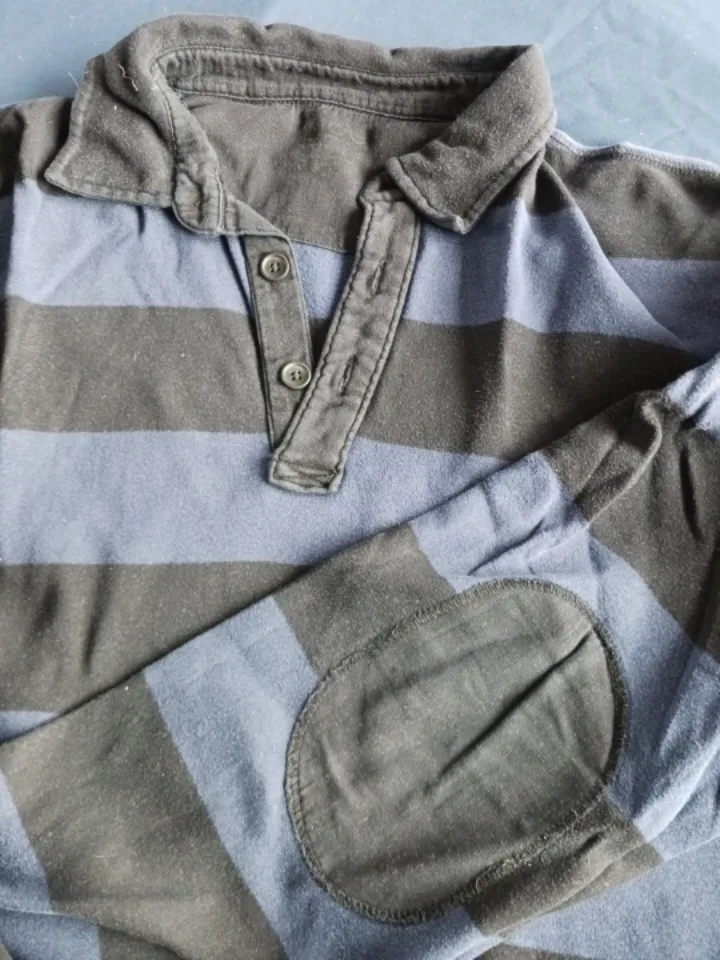 Striped Long Sleeve Rugby Shirt image indicator(2)