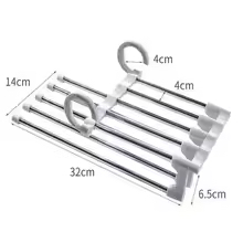 Telescopic Folding Pants Rack - photo 4