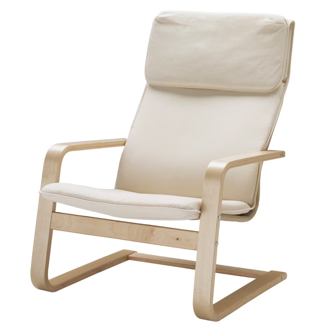 IKEA STRANDMON Wing Chair - Off-White - photo 2