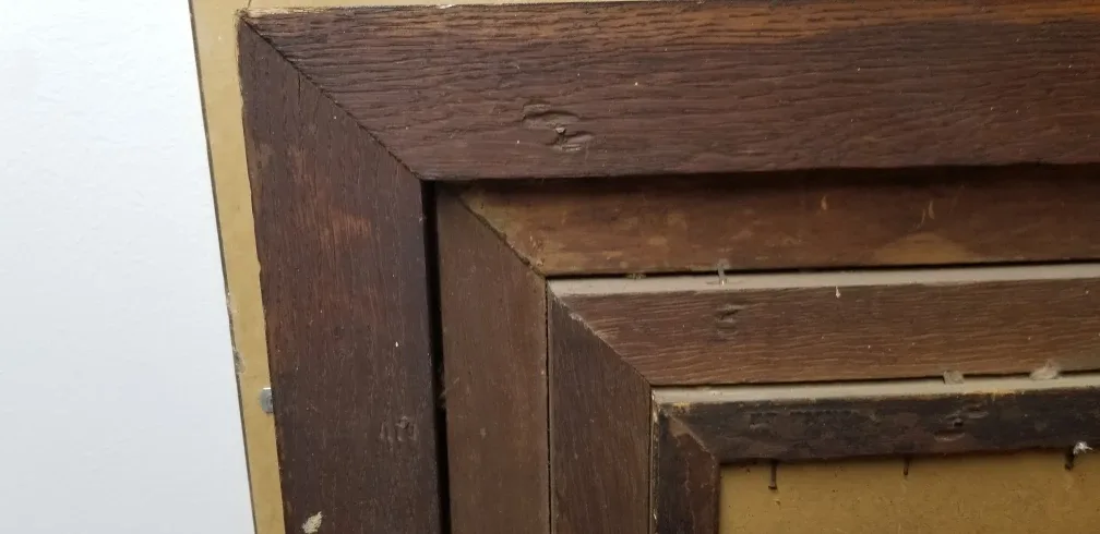 Antique Framed Photograph of Couple image indicator(10)