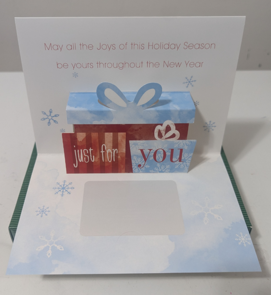 Christmas Gift Boxes and 4 Christmas Cards (for gift cards) - photo 4