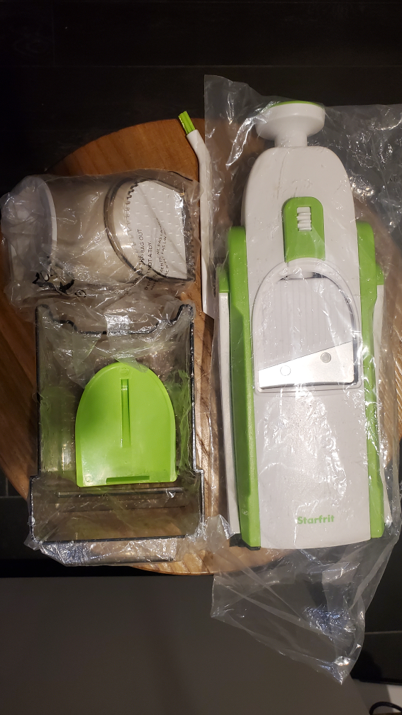 Starfrit Pump N' Slice Vegetable Slicer - photo 3