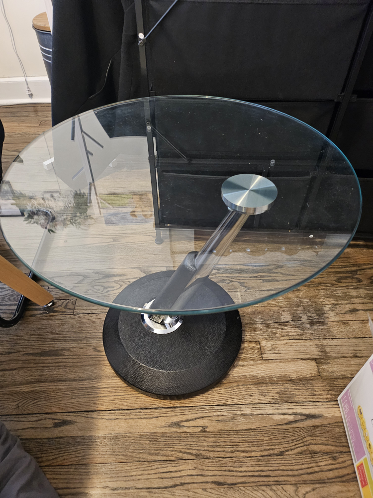 Round Glass Coffee Table