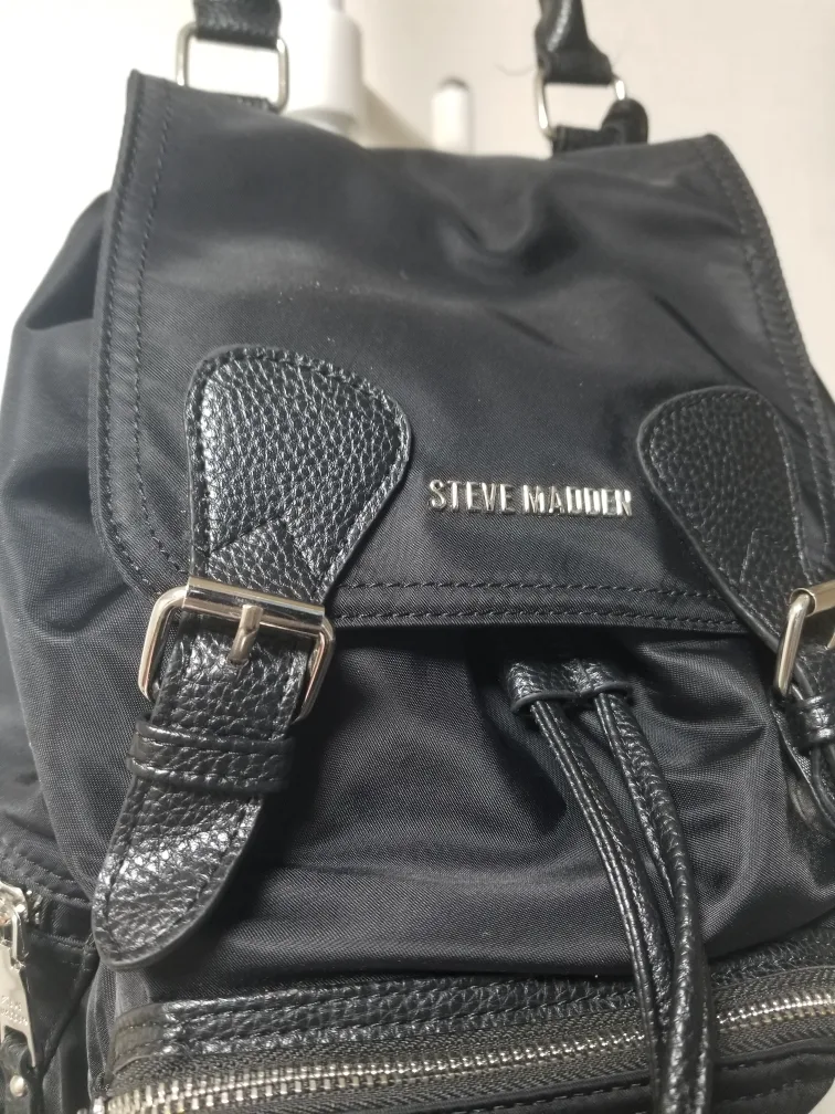 Steve Madden Black Backpack image indicator(2)