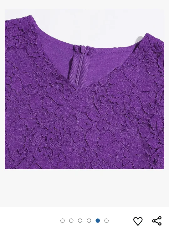 Dress - Sleeveless Flared V Neck - Size 11-12y image indicator(5)